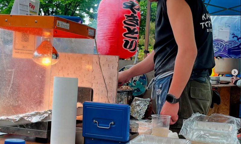 「UOZU BEER PARK」で揚げまくり！