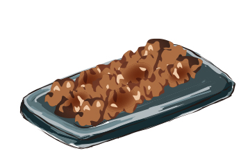 とり皮の唐揚げ